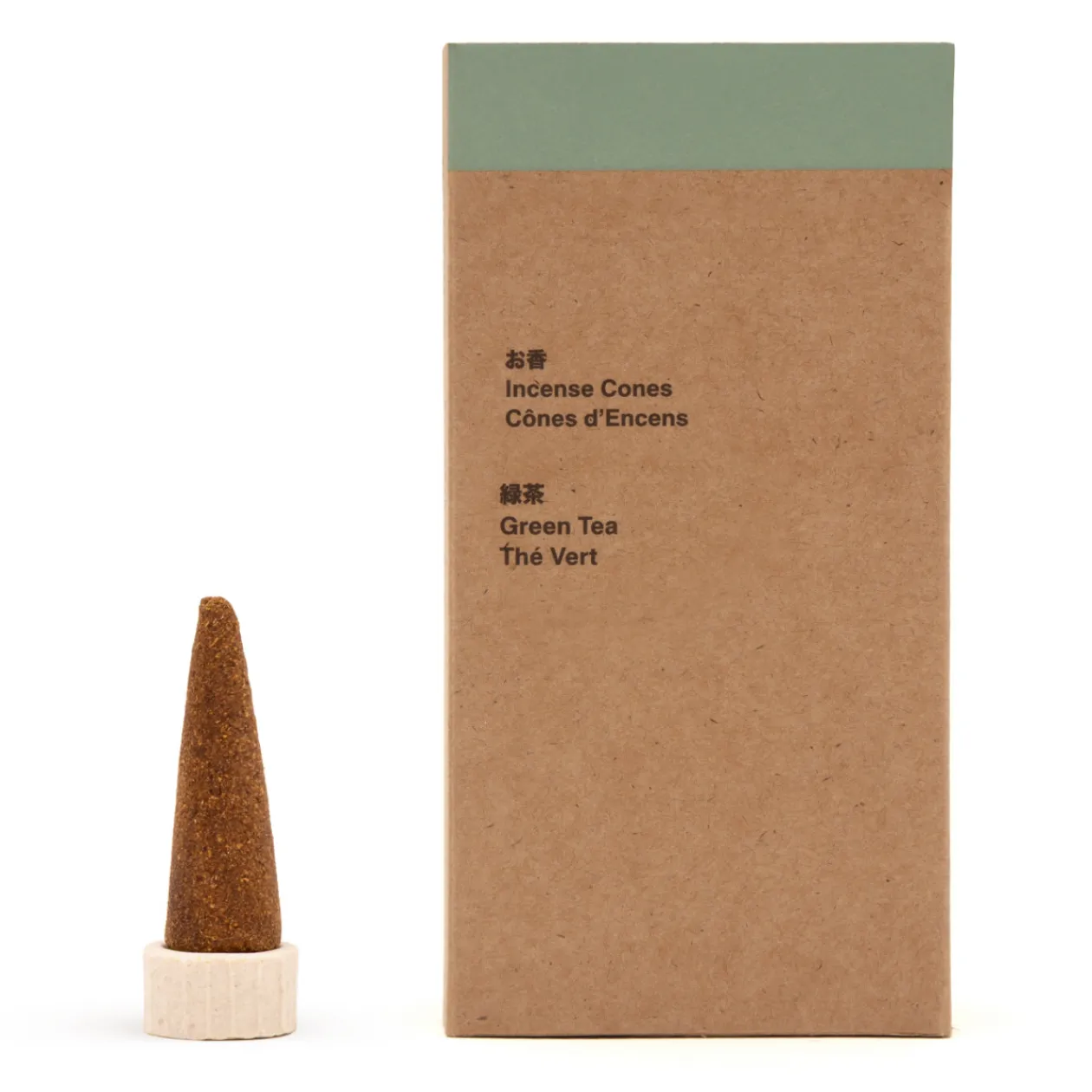 Diffuseurs Et Parfums D'Ambiance^Muji Cônes d'encens au thé vert - Lot de 20