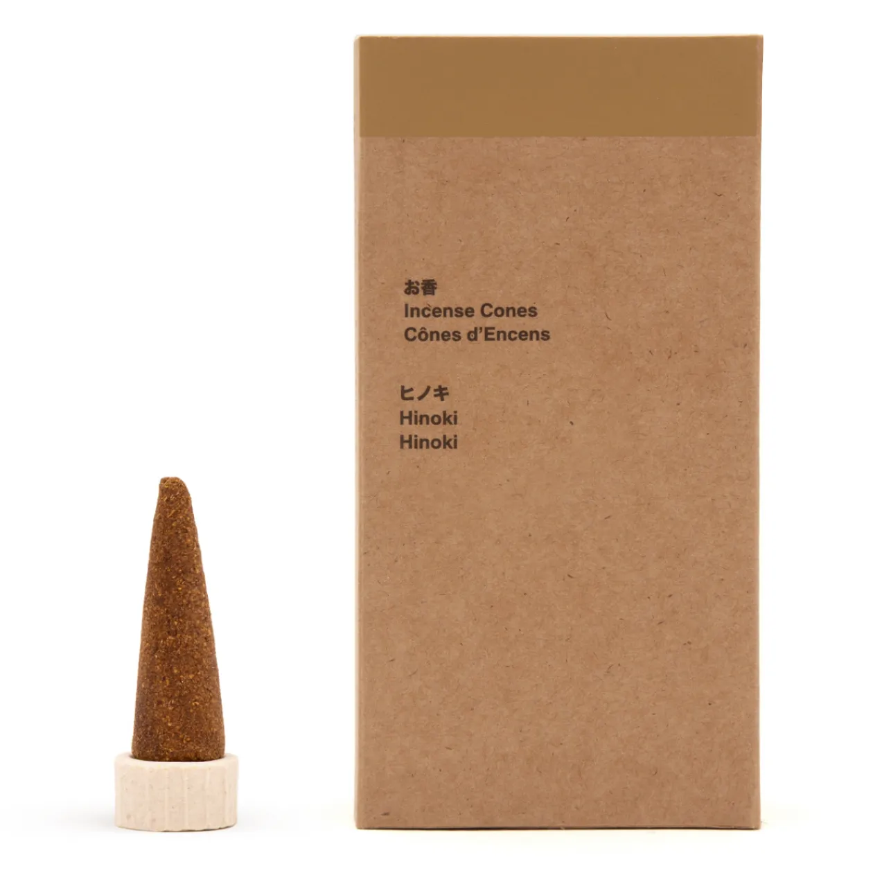 Diffuseurs Et Parfums D'Ambiance^Muji Cônes d'encens Hinoki - Lot de 20