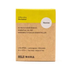 Huiles Essentielles^Muji Coffret d'huiles essentielles revitalisantes (Agrumes)