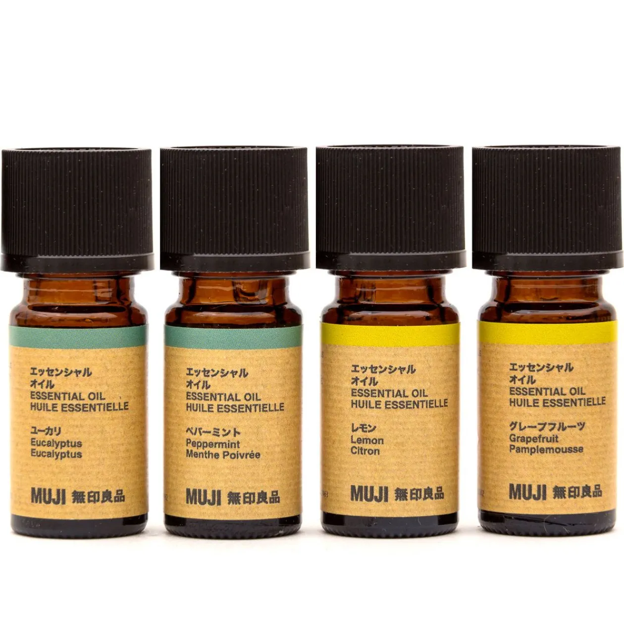 Huiles Essentielles^Muji Coffret d'huiles essentielles rafraîchissantes