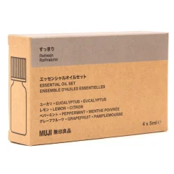 Huiles Essentielles^Muji Coffret d'huiles essentielles rafraîchissantes