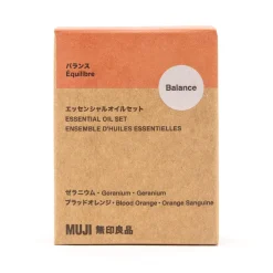 Huiles Essentielles^Muji Coffret d'huiles essentielles équilibrantes (Florales)