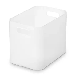 Petits Rangements En Polypropylène^Muji Corbeille en PP à poignées L15X P22X H16.9cm