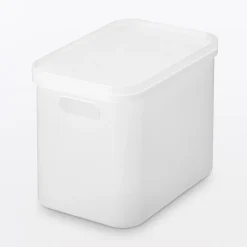 Petits Rangements En Polypropylène^Muji Corbeille en PP à poignées L15X P22X H16.9cm