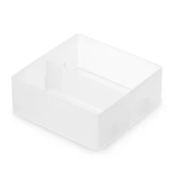 Boîtes Et Rangement De Bureau^Muji Corbeille PP avec séparateur 1 ‐ 10x10x4cm