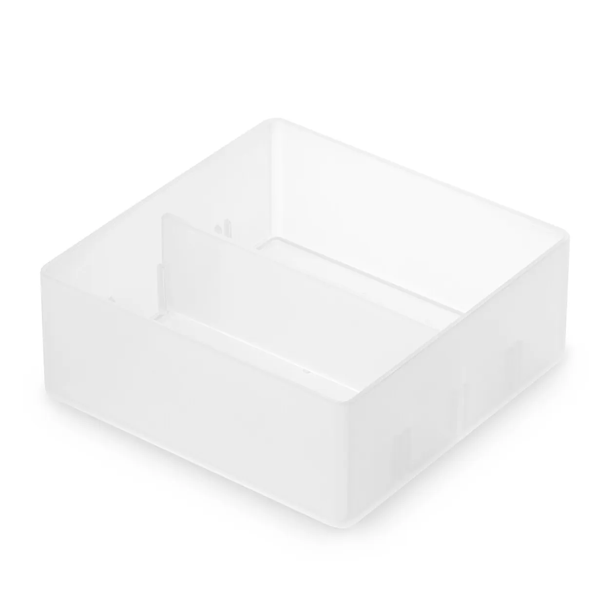 Boîtes Et Rangement De Bureau^Muji Corbeille PP avec séparateur 1 ‐ 10x10x4cm