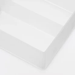 Boîtes Et Rangement De Bureau^Muji Corbeille PP avec séparateur 1 ‐ 10x10x4cm