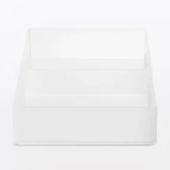 Boîtes Et Rangement De Bureau^Muji Corbeille PP avec séparateur 4 ‐ 13.4 x 20