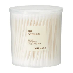 Bain Et Douche|Outils De Maquillage Et Coton^Muji Cotons‐tiges ‐ Boîte de 200