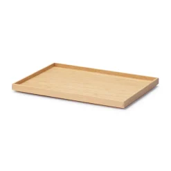 Rangements En Bois|Boîtes Et Rangement De Bureau^Muji Couvercle empilable en bambou‐ 37cm