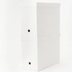 Petits Rangements En Polypropylène|Boîtes Et Rangement De Bureau^Muji Couvercle pour boîte archives grise en PP 15cm