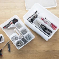 Rangements En Polypropylène^Muji Couvercle pour boîte de rangement ouverte en PP ‐ 25cm