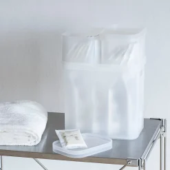 Petits Rangements En Polypropylène^Muji Couvercle pour corbeille PP L15.7X P23.2X H2cm