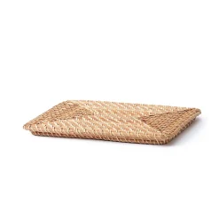 Rangements En Rotin^Muji Couvercle pour panier en rotin L36X P26X H3cm