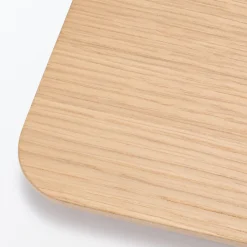 Corbeilles Et Poubelles^Muji Couvercle pour poubelle rectangulaire en bois