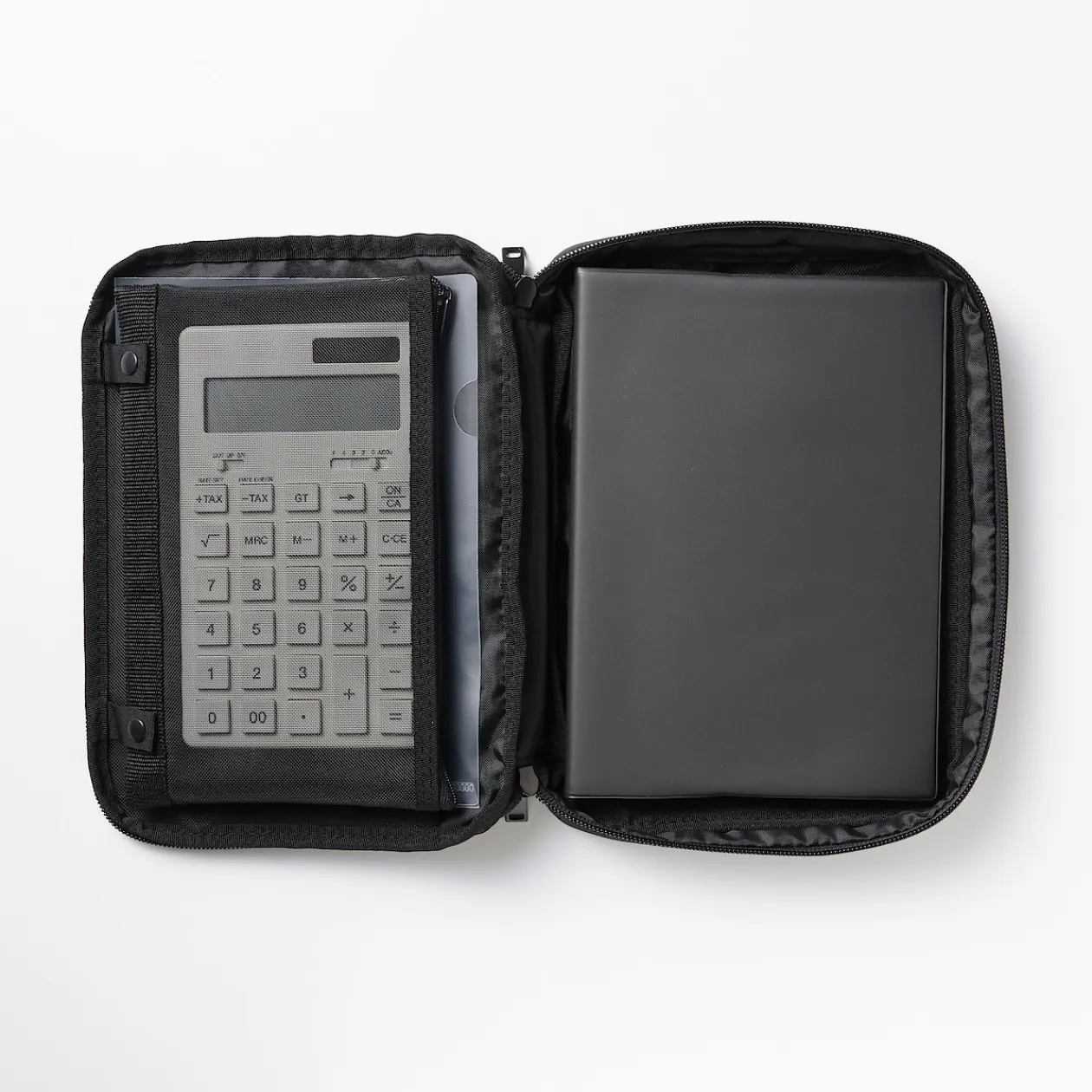 Agendas Et Calendriers^Muji Couverture d``agenda en polyester avec étui à stylo A5