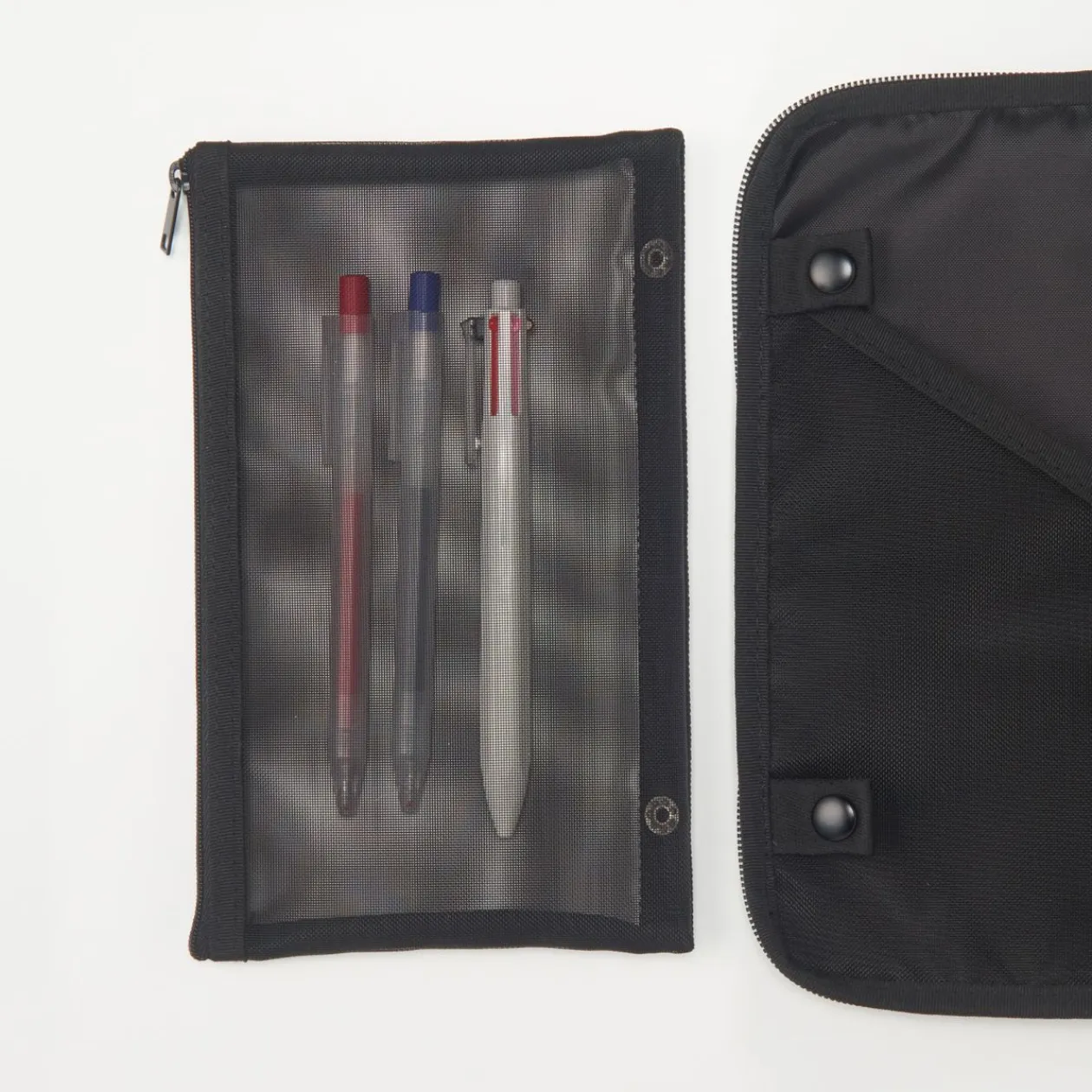 Agendas Et Calendriers^Muji Couverture d``agenda en polyester avec étui à stylo A5