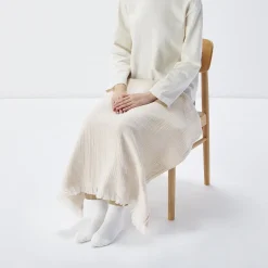 Coussins Et Plaids^Muji Couverture double gaze en coton biologique