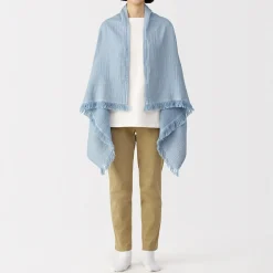 Coussins Et Plaids^Muji Couverture double gaze en coton biologique