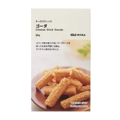 Chips, Snacks Et Fruits À Coque^Muji Craquants au fromage ‐ Gouda 80g