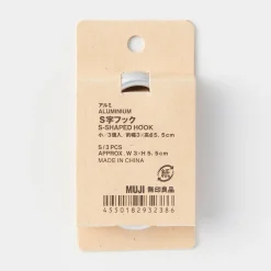 Solutions De Rangement Pour Vêtements|Produits D'Entretien Des Vêtements^Muji Crochets en aluminium (Lot de 3)