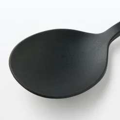 Ustensiles^Muji Cuchara de cocina de silicona con mango de madera