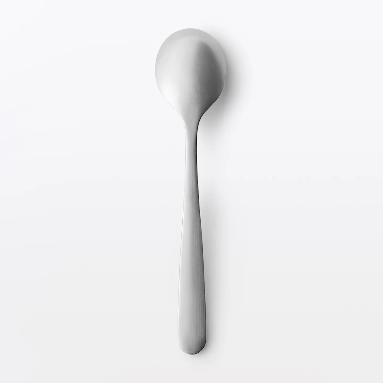 Couverts^Muji Cuillère à soupe en acier inoxydable Argent