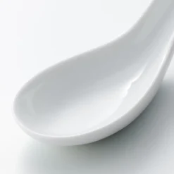 Couverts^Muji Cuillère chinoise en porcelaine Hakuji
