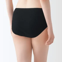 Sous‐Vêtements^Muji Culottes côtelées à taille haute pour femme