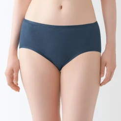 Sous‐Vêtements^Muji Culottes côtelées à taille haute pour femme