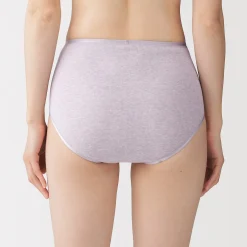 Sous‐Vêtements^Muji Culottes côtelées à taille haute pour femme