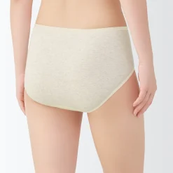 Sous‐Vêtements^Muji Culottes côtelées à taille haute pour femme