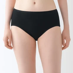 Sous‐Vêtements^Muji Culottes côtelées à taille haute pour femme