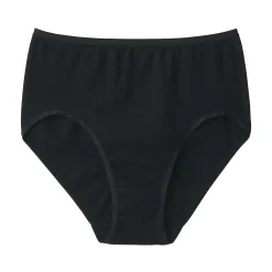 Sous‐Vêtements^Muji Culottes côtelées à taille haute pour femme