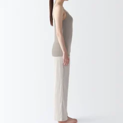 Sous‐Vêtements^Muji Débardeur avec maintien en lyocell mélangé femme.