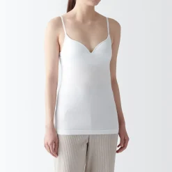 Sous‐Vêtements^Muji Débardeur avec maintien en lyocell mélangé femme.