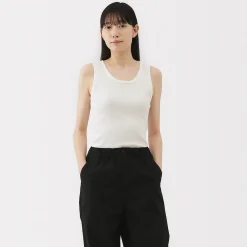 Hauts Et T‐Shirts^Muji Débardeur côtelé pour femme