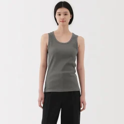 Hauts Et T‐Shirts^Muji Débardeur côtelé pour femme