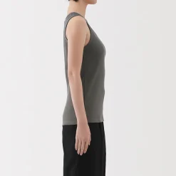 Hauts Et T‐Shirts^Muji Débardeur côtelé pour femme