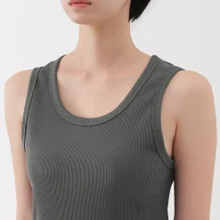 Hauts Et T‐Shirts^Muji Débardeur côtelé pour femme