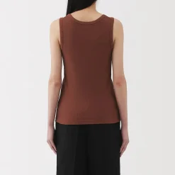 Hauts Et T‐Shirts^Muji Débardeur côtelé pour femme