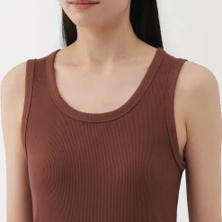 Hauts Et T‐Shirts^Muji Débardeur côtelé pour femme