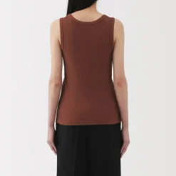 Hauts Et T‐Shirts^Muji Débardeur côtelé pour femme