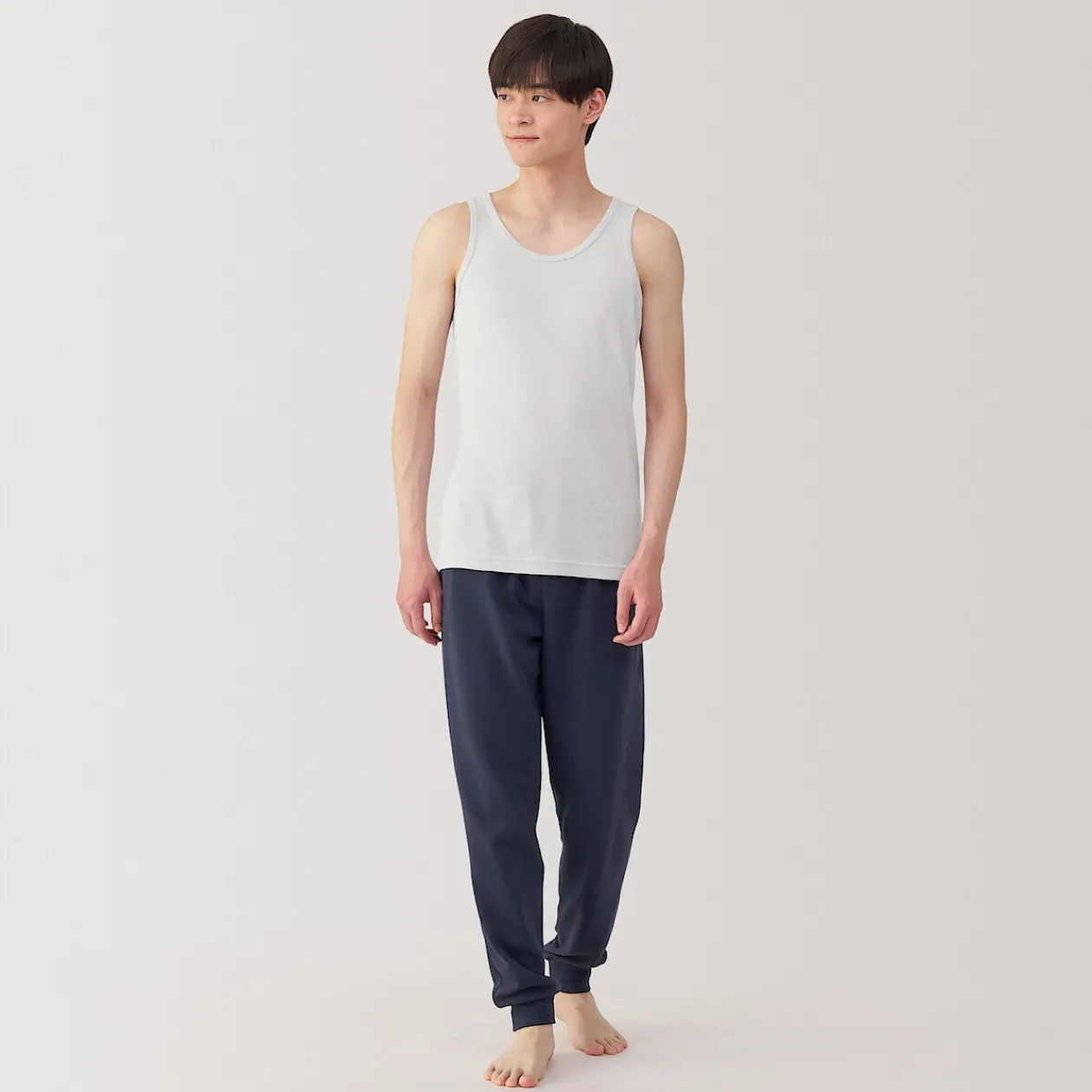 Sous‐Vêtements^Muji Débardeur en coton respirant pour homme