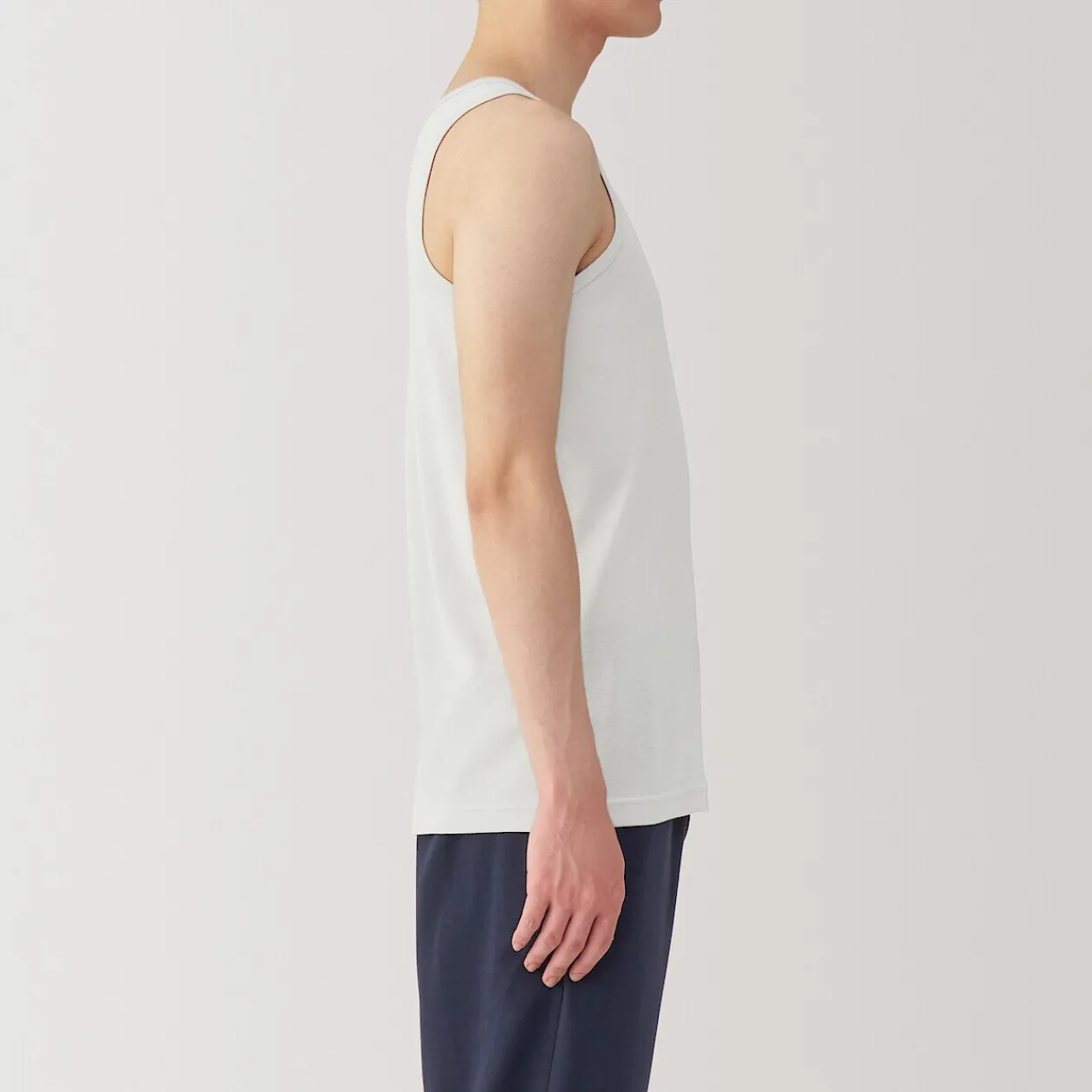 Sous‐Vêtements^Muji Débardeur en coton respirant pour homme
