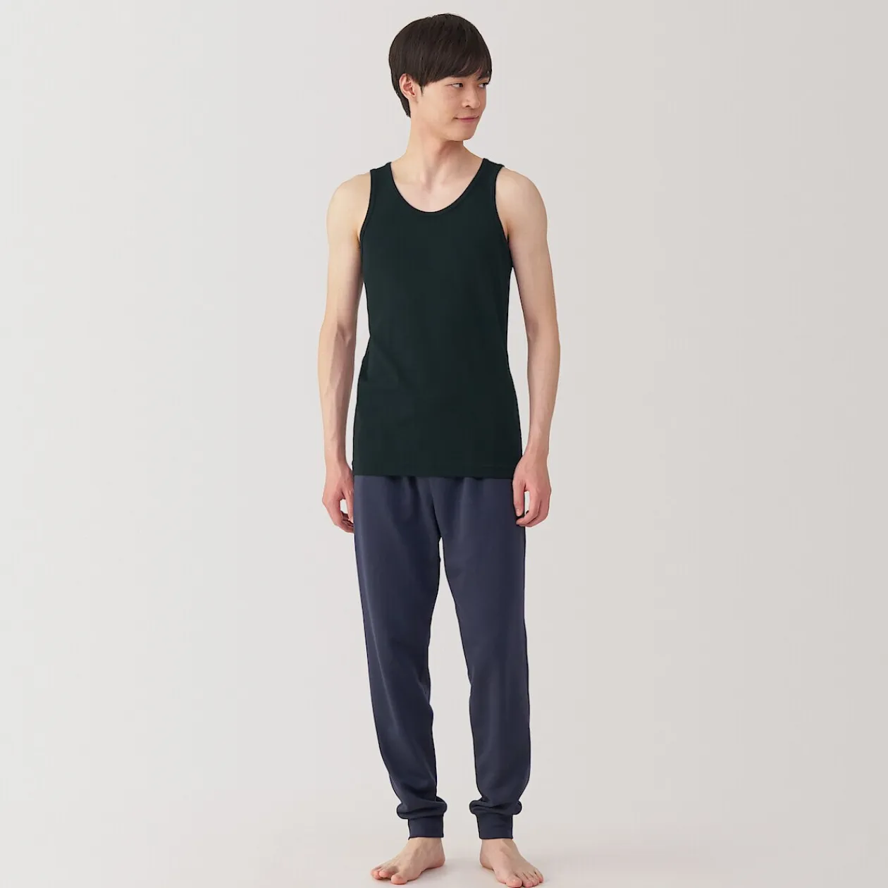 Sous‐Vêtements^Muji Débardeur en coton respirant pour homme