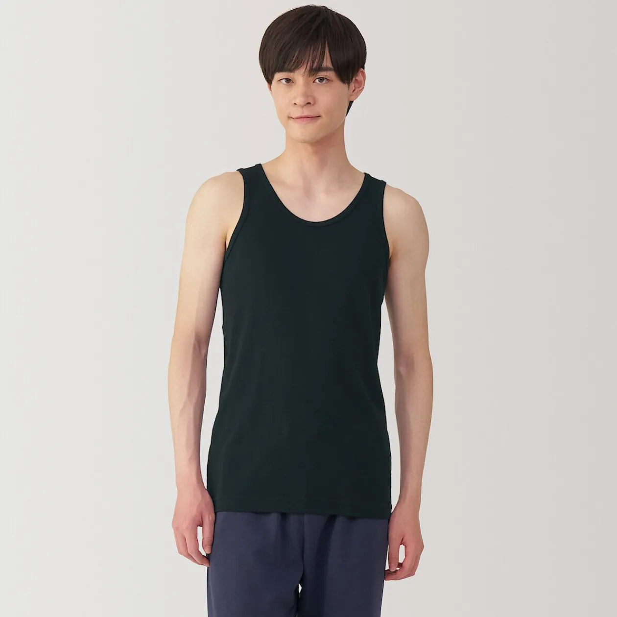 Sous‐Vêtements^Muji Débardeur en coton respirant pour homme