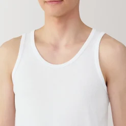Sous‐Vêtements^Muji Débardeur en coton respirant pour homme