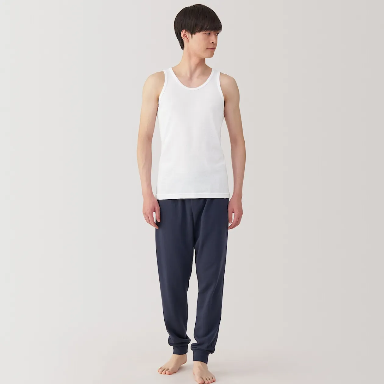 Sous‐Vêtements^Muji Débardeur en coton respirant pour homme
