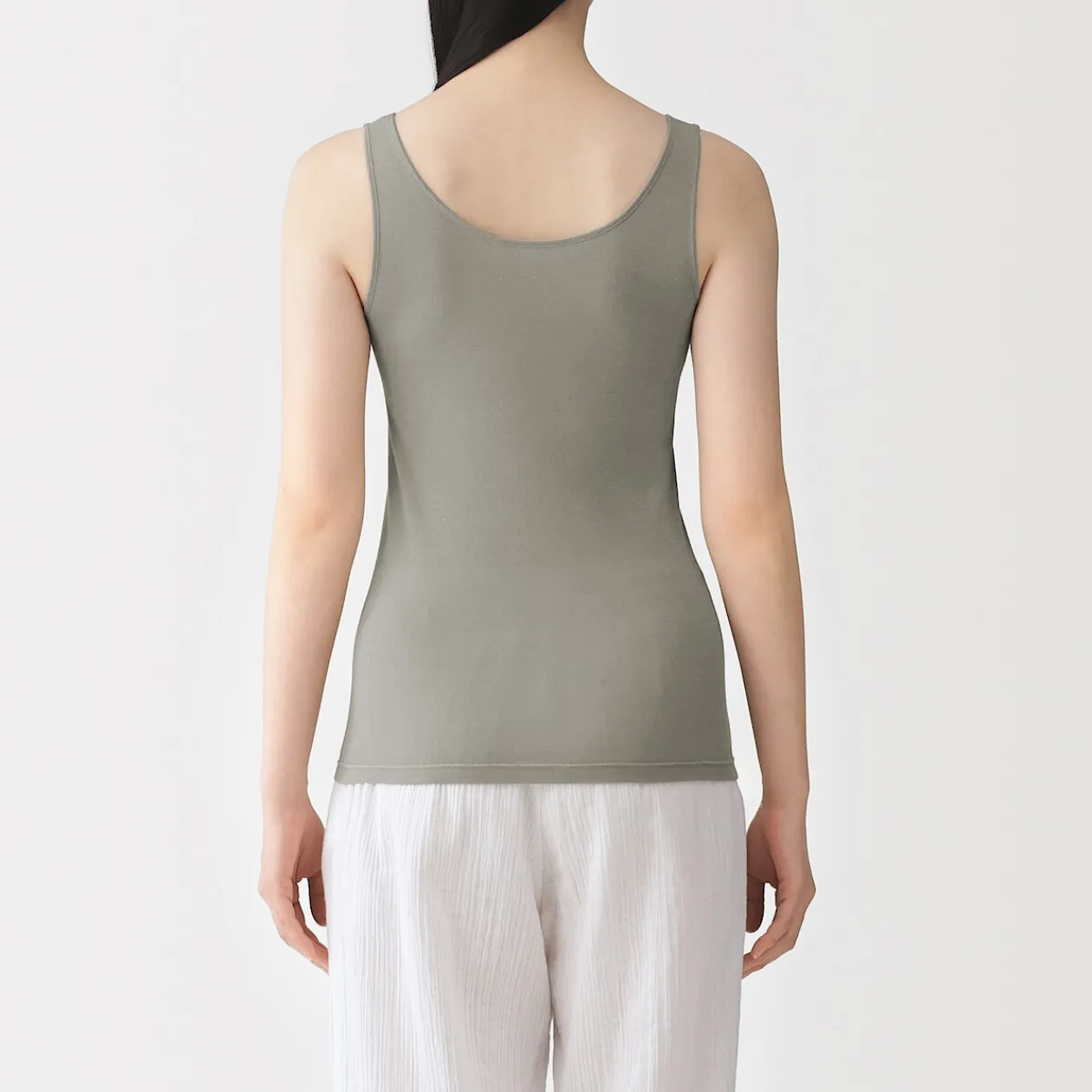 Hauts Et T‐Shirts|Sous‐Vêtements^Muji Débardeur léger en coton évacuation de l’humidité pour femme